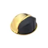 Odbój drzwiowy 50x22mm złoty / czarny odbojnik podłogowy mod. 400