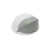 Odbój drzwiowy 50x22mm biały / szary odbojnik podłogowy mod. 401