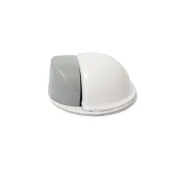 Odbój drzwiowy 50x22mm biały / szary odbojnik podłogowy mod. 401 DIS