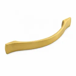 Uchwyt meblowy 96mm mosiądzowany szczotkowany mod. 833
