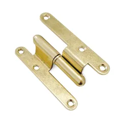 Zawias łamany 94x46mm stal mosiądzowany rozłączny LEWY (pl) mod. 2