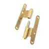 Zawias łamany 94x46mm stal mosiądzowany rozłączny LEWY (pl) mod. 2