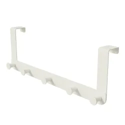 Wieszak na drzwi 5-punktowy 42cm jasny beż mod. CP41