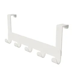 Wieszak na drzwi 5-punktowy 43,5cm jasny beż mod. CP42