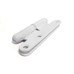 Zawias do drzwi 95x52mm stal biały rozłączny LEWY (pl) mod. 405