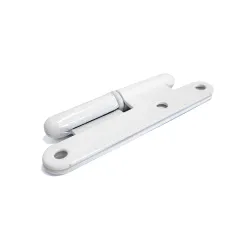 Zawias do drzwi 95x52mm stal biały rozłączny LEWY (pl) mod. 405