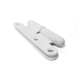 Zawias do drzwi 95x52mm stal biały rozłączny PRAWY (pl) mod. 405
