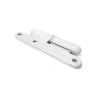 Zawias do drzwi 95x52mm stal biały rozłączny PRAWY (pl) mod. 405