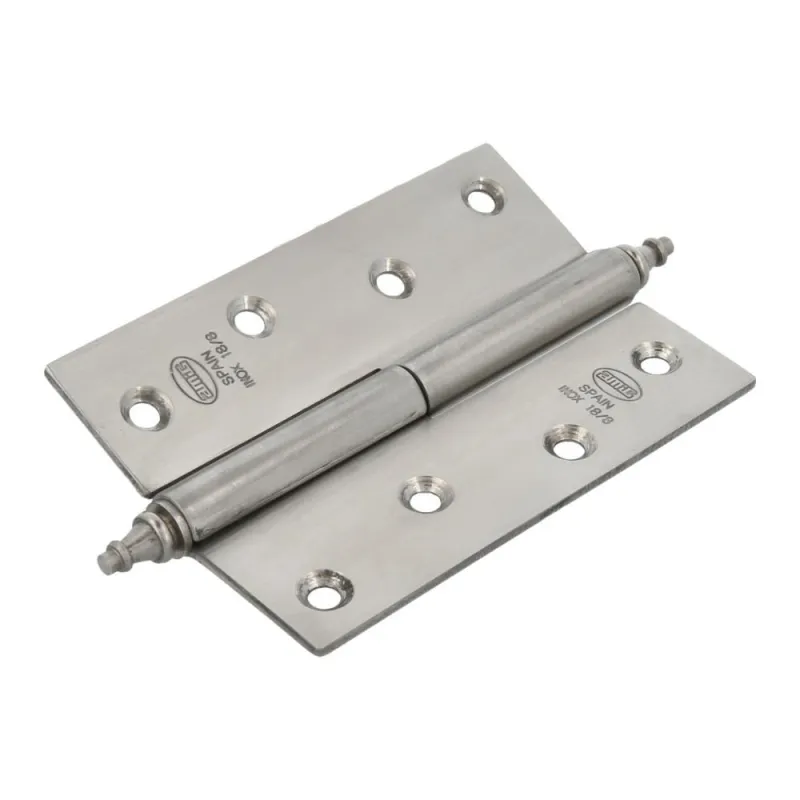Zawias do drzwi 100x70mm stal nierdzewna INOX rozłączny LEWY (pl) mod. 2007
