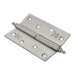 Zawias do drzwi 100x70mm stal nierdzewna INOX rozłączny PRAWY (pl) mod. 2007