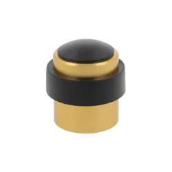Odbój drzwiowy wys. 37mm złoty / czarny odbojnik podłogowy mod.205