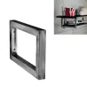 Wspornik półki stal surowa 180x300 mm mod. LOFT 30
