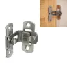 Zamknięcie kątowe 40mm inox zasuwka kątowa mod. 10L AMIG