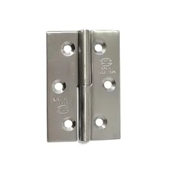 Zawias do drzwi 60x40mm stal nierdzewna INOX rozłączny LEWY (pl) mod. 2066