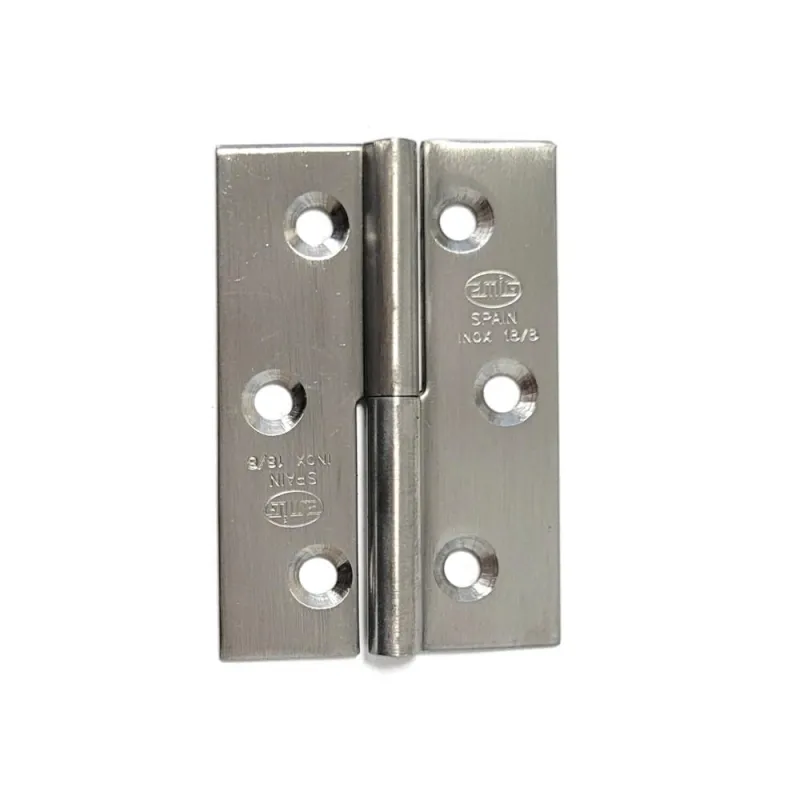 Zawias do drzwi 60x40mm stal nierdzewna INOX rozłączny LEWY (pl) mod. 2066