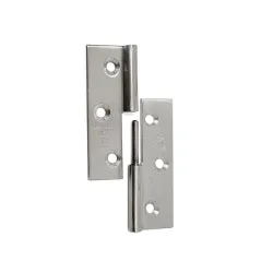 Zawias do drzwi 60x40mm stal nierdzewna INOX rozłączny LEWY (pl) mod. 2066