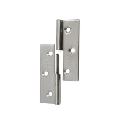 Zawias do drzwi 60x40mm stal nierdzewna INOX rozłączny PRAWY (pl) mod. 2066