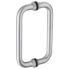 Pochwyt do drzwi szklanych 250mm dwustronny inox mod.4