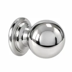 Gałka meblowa 25mm chromowana kulka z podstawką mod. 60