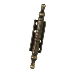 Zawias meblowy ozdobny 100mm złoto antyczne mod. 555