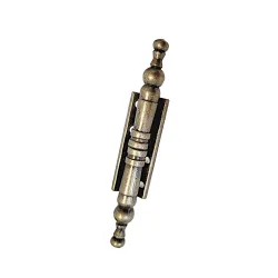 Zawias meblowy ozdobny 100mm złoto antyczne mod. 555