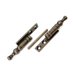 Zawias meblowy ozdobny 100mm złoto antyczne mod. 555