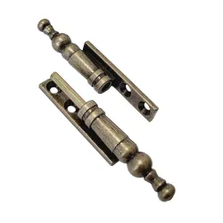Zawias meblowy ozdobny 100mm złoto antyczne mod. 555