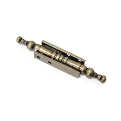 Zawias meblowy ozdobny 100mm złoto antyczne mod. 555