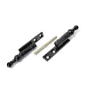 Zawias meblowy ozdobny 100x18mm czarny mod. 555