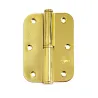 Zawias do drzwi 90x65mm stal mosiądzowany PRAWY (pl) mod. 423