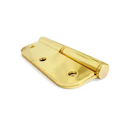 Zawias do drzwi 90x65mm stal mosiądzowany PRAWY (pl) mod. 423
