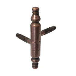 Zawias wkręcany ozdobny 16x100mm brązowy mod. 131 AGB