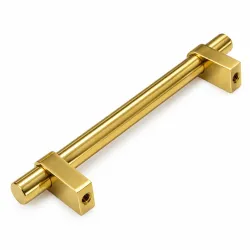 Uchwyt meblowy reling mosiężny 96mm mod.119