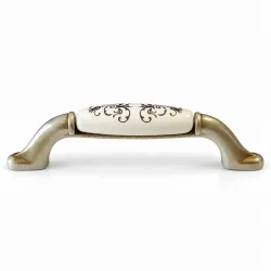 Uchwyt meblowy beż/shabby Romagnolo Plat