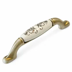 Uchwyt meblowy beż/shabby Romagnolo Plat