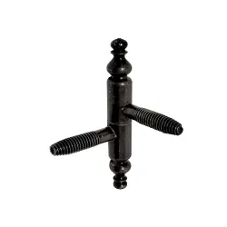 Zawias wkręcany ozdobny 9x60mm czarny cynk mod. 132 AGB