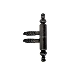 Zawias wkręcany ozdobny 9x60mm czarny cynk mod. 132 AGB