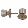 Gałka drzwiowa stała podwójna mod. 607 stal nierdz. inox