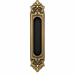 Uchwyt wpuszczany do drzwi mebli Złoto antyczne NICHE 168mm Włoski