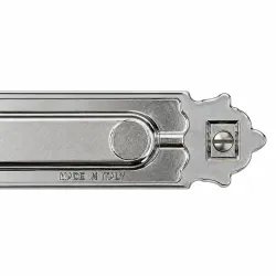 Uchwyt wpuszczany do drzwi mebli Chrom NICHE 168mm Włoski