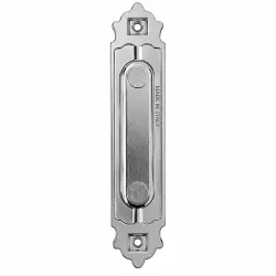 Uchwyt wpuszczany do drzwi mebli Chrom NICHE 168mm Włoski