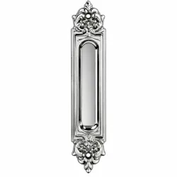 Uchwyt wpuszczany do drzwi mebli Chrom NICHE 168mm Włoski