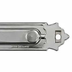 Uchwyt wpuszczany do drzwi mebli Nikiel Połysk NICHE 168mm Włoski