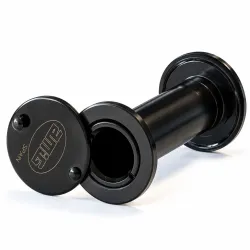 Wizjer do drzwi 60-85mm fi.16mm czarny mod. 5 z klapką