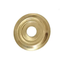 Szyld pod wizjer fi.16mm średnica 60x3mm mosiężny lakierowany mod.2