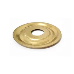 Szyld pod wizjer fi.16mm średnica 60x3mm mosiężny lakierowany mod.2