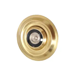 Szyld pod wizjer fi.16mm średnica 60x3mm mosiężny lakierowany mod.2