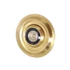 Szyld pod wizjer fi.16mm średnica 60x3mm mosiężny lakierowany mod.2