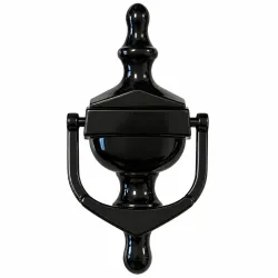 Kołatka Victorian ŚREDNIA 162x76mm czarna