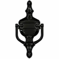 Kołatka Victorian czarna DUŻA 193x88mm